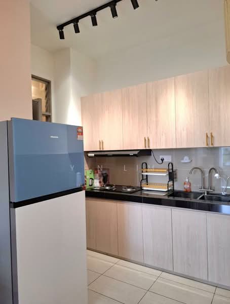 Service Residence for Rent at Zentro Residences Serviced Apartment - Yen Lim - Kitchen - PropertyGuru.com.my