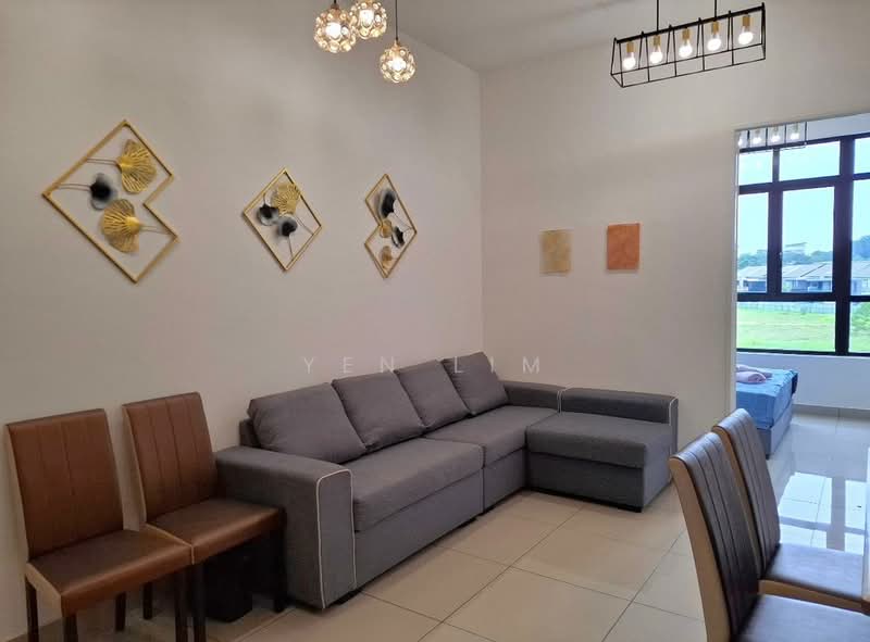 Service Residence for Rent at Zentro Residences Serviced Apartment - Yen Lim - Living Room - PropertyGuru.com.my