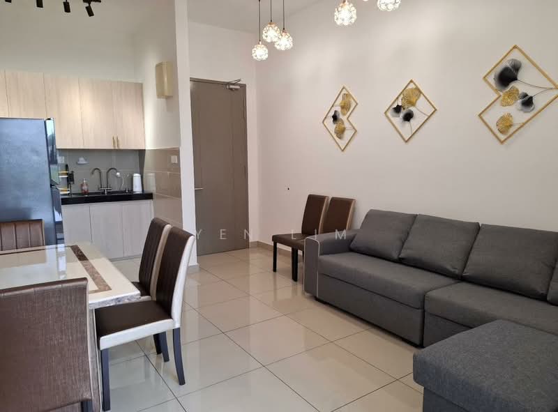 Service Residence for Rent at Zentro Residences Serviced Apartment - Yen Lim - Living Room - PropertyGuru.com.my