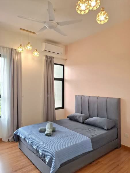 Service Residence for Rent at Zentro Residences Serviced Apartment - Yen Lim - Bedroom - PropertyGuru.com.my