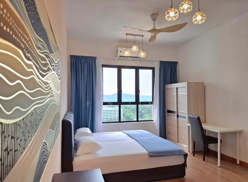Service Residence for Rent at Zentro Residences Serviced Apartment - Yen Lim - Bedroom - PropertyGuru.com.my