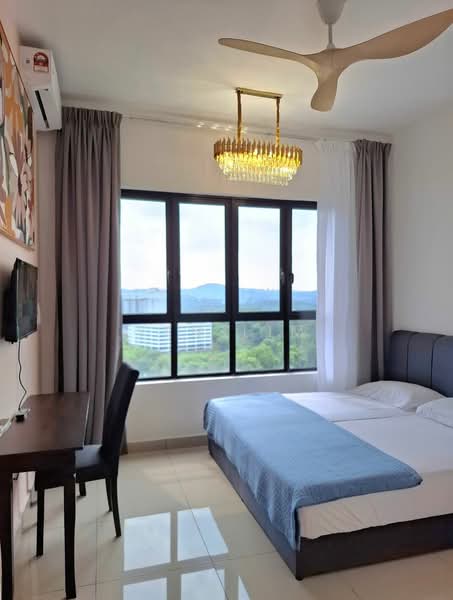 Service Residence for Rent at Zentro Residences Serviced Apartment - Yen Lim - Bedroom - PropertyGuru.com.my