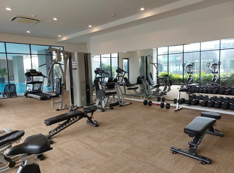 Service Residence for Rent at Zentro Residences Serviced Apartment - Yen Lim - Gym - PropertyGuru.com.my