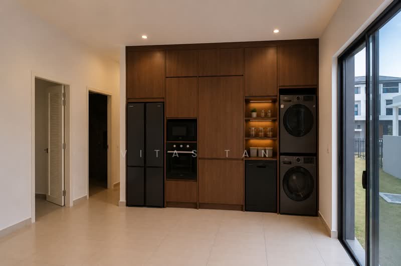 Semi-Detached House for Rent in Eco Ardence (Setia Alam) - Vitas Tan - Kitchen - PropertyGuru.com.my