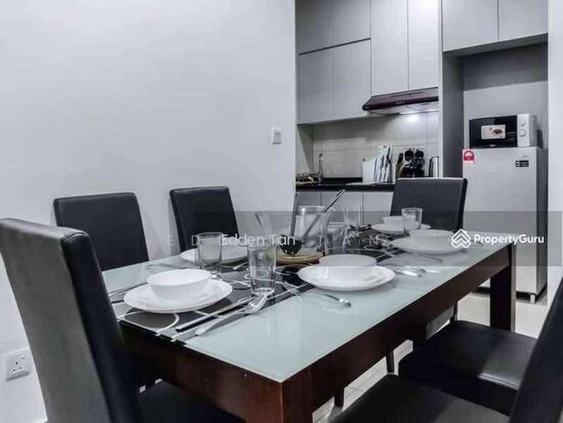 Servis Apartment untuk Disewa di Conezion Residences - Edden Tan - Dining Room - PropertyGuru.com.my