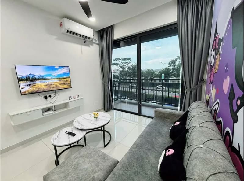 Service Residence for Sale at Country Garden Central Park - YC Fung - Living Room - PropertyGuru.com.my