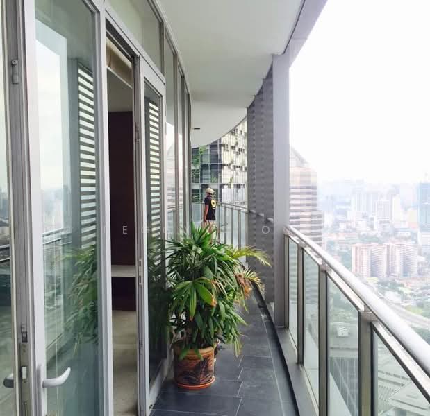 Kondominium untuk Disewa di K Residence @ KLCC - Peggy Chong - Balcony - PropertyGuru.com.my