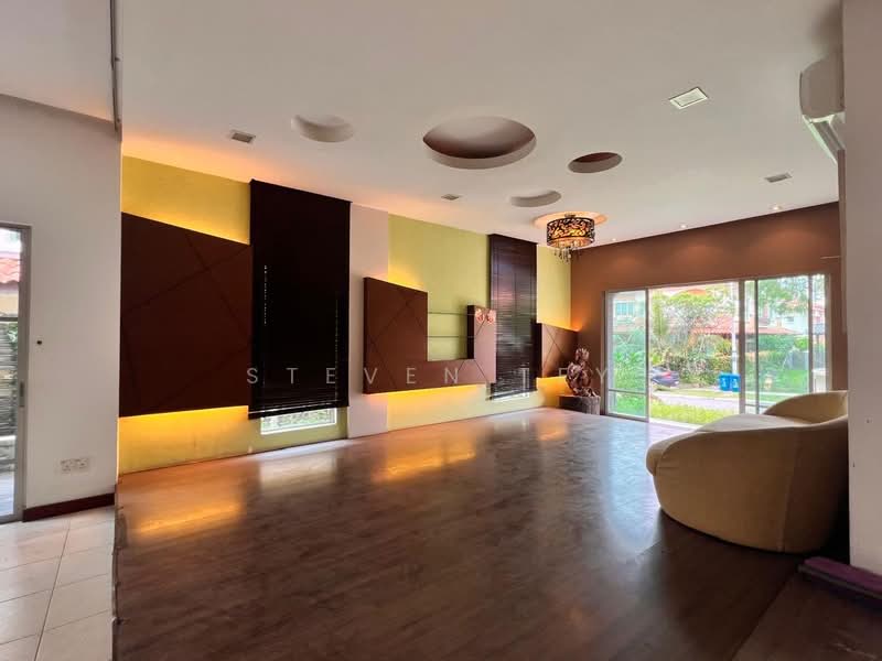 Rumah Berkembar untuk Dijual di Setia Eco Park (Setia Alam) - Steven Tey - Living Room - PropertyGuru.com.my