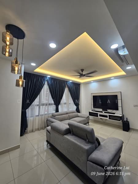 Service Residence for Sale at Paisley @ Tropicana Metropark - Catherine Lai - Living Room - PropertyGuru.com.my
