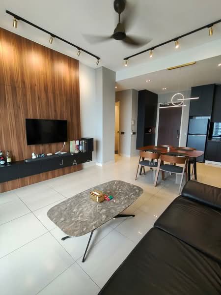 Kondominium untuk Disewa di The Parque Residences - Jack Lim - Living Room - PropertyGuru.com.my