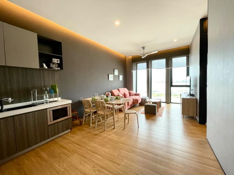 Service Residence for Rent at City of Dreams - Ray Fun - Living Room - PropertyGuru.com.my