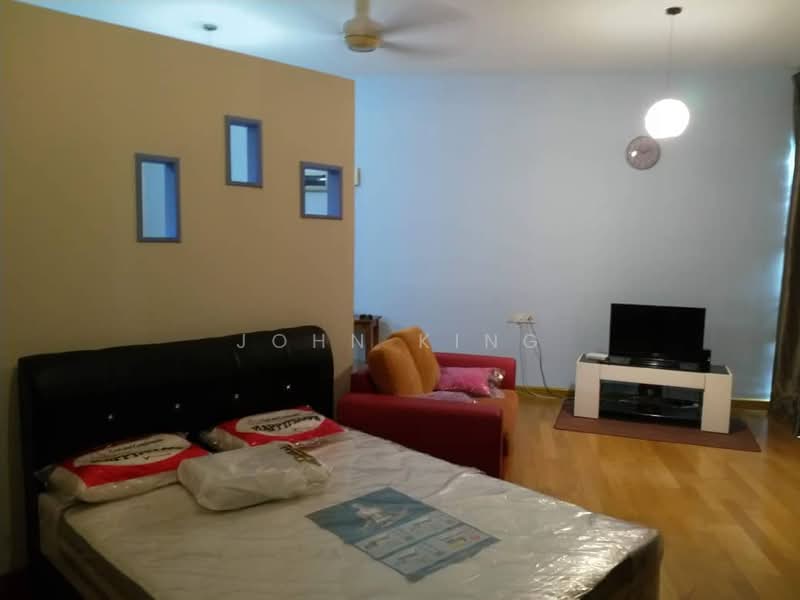 Servis Apartment untuk Dijual di Regalia Residence - John King - Living Room - PropertyGuru.com.my