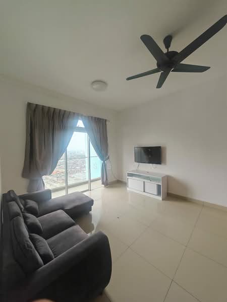 Service Residence for Rent at Twin Galaxy (Dwi Galaksi) - Jess Ow - Living Room - PropertyGuru.com.my