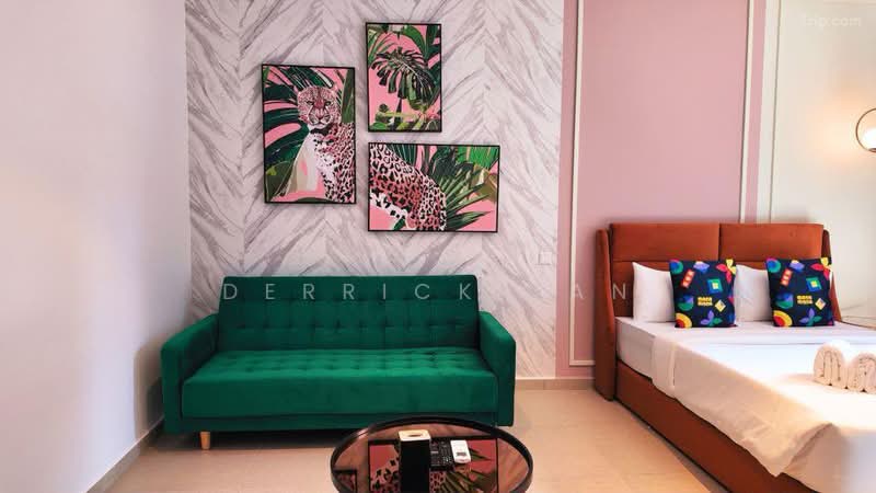 Service Residence for Rent at Mossaz @ Empire City - Derrick Tan - Living Room - PropertyGuru.com.my