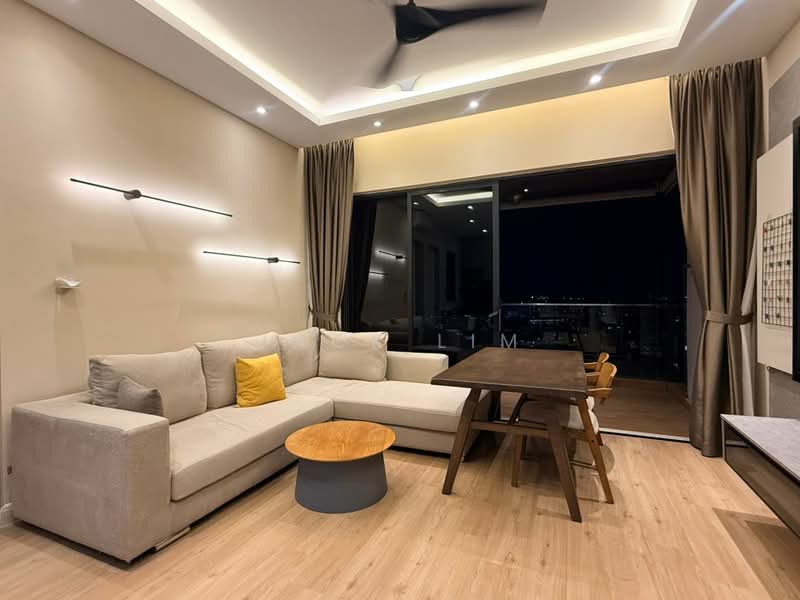Kondominium untuk Disewa di The Parque Residences - Jack Lim - Living Room - PropertyGuru.com.my