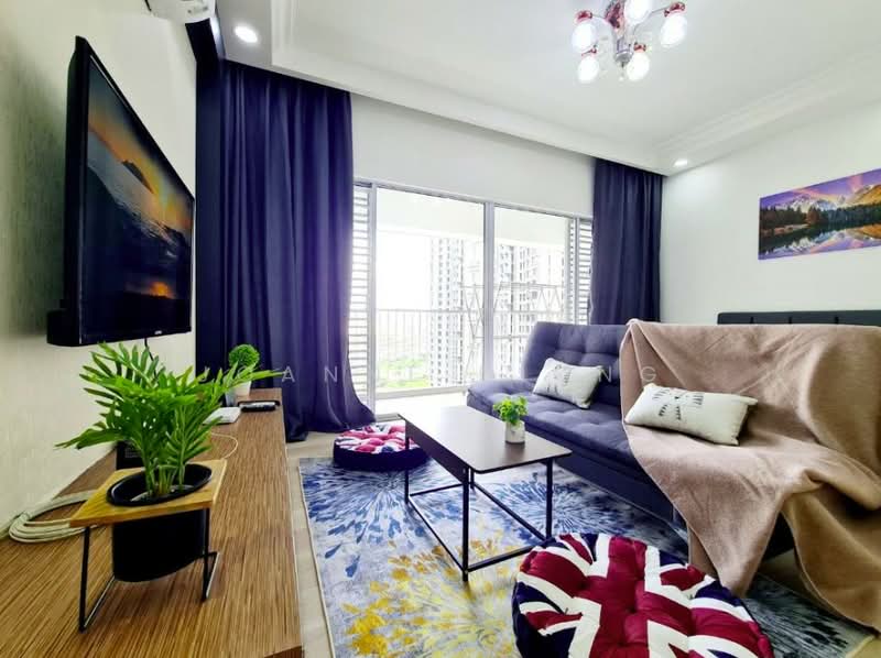 Servis Apartment untuk Disewa di Koi Kinrara - Joanne Diong - Living Room - PropertyGuru.com.my