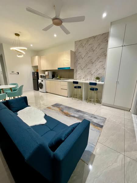 Service Residence for Sale at Quill Residence - Apple Liew - Living Room - PropertyGuru.com.my