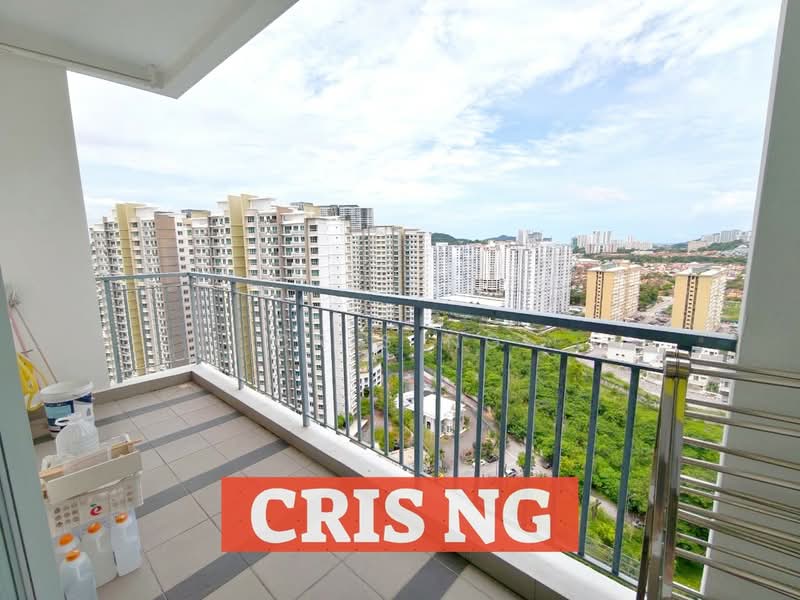 Kondominium untuk Dijual di Imperial Residences - Cris Ng - Balcony - PropertyGuru.com.my