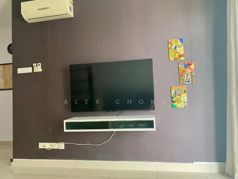 Servis Apartment untuk Disewa di Greenz (Residensi Flora) @ One South - Alex Chong - Living Room - PropertyGuru.com.my