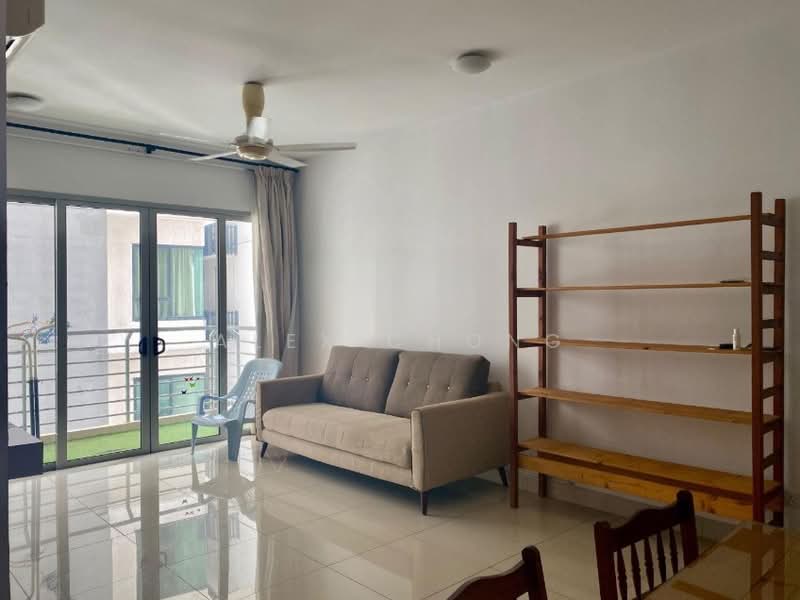 Servis Apartment untuk Disewa di Greenz (Residensi Flora) @ One South - Alex Chong - Living Room - PropertyGuru.com.my