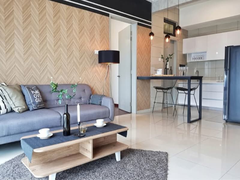 Service Residence for Rent at PJ Midtown - Nicholas Ooi - Living Room - PropertyGuru.com.my