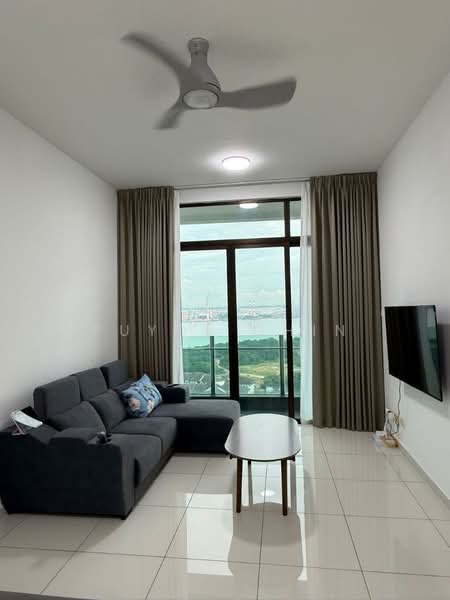 Service Residence for Rent at Wave @ Marina Cove - Puyol Chin - Living Room - PropertyGuru.com.my
