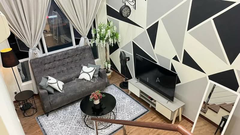 Service Residence for Rent at SOHO @ Zetapark - Suki Chia - Living Room - PropertyGuru.com.my