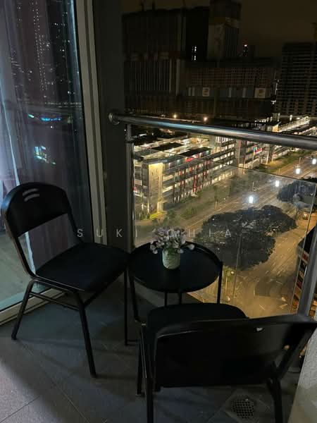 Service Residence for Rent at SOHO @ Zetapark - Suki Chia - Balcony - PropertyGuru.com.my