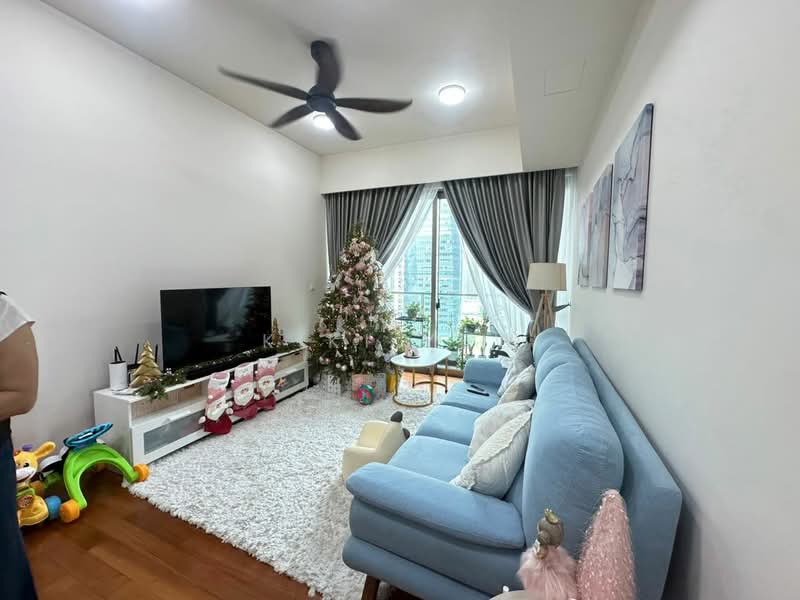 Kediaman Servis untuk Dijual di Stonor 3 - Kiki Yew - Living Room - PropertyGuru.com.my