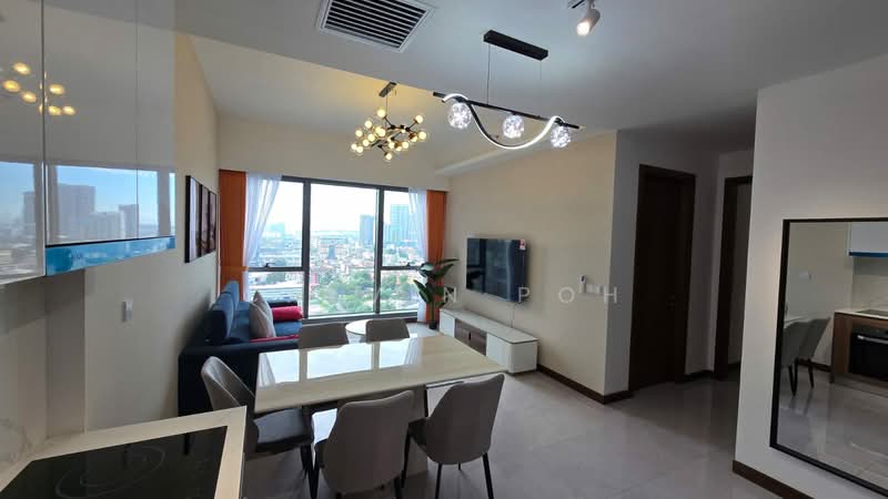 Service Residence for Sale at Core Residence @ TRX - Calvin Poh - Living Room - PropertyGuru.com.my