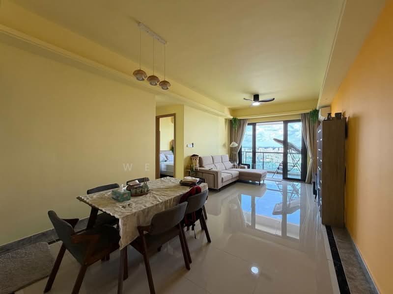 Condominium for Sale at R&F Princess Cove Phase 2-Seine Region - Wee Howe - Living Room - PropertyGuru.com.my