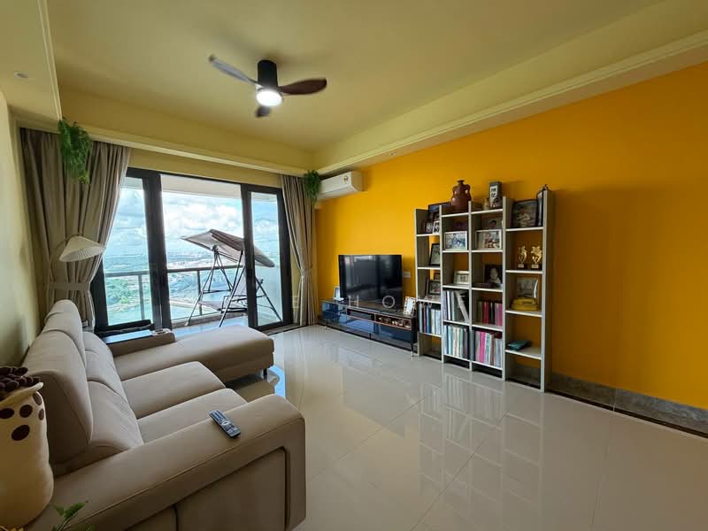 Condominium for Sale at R&F Princess Cove Phase 2-Seine Region - Wee Howe - Living Room - PropertyGuru.com.my