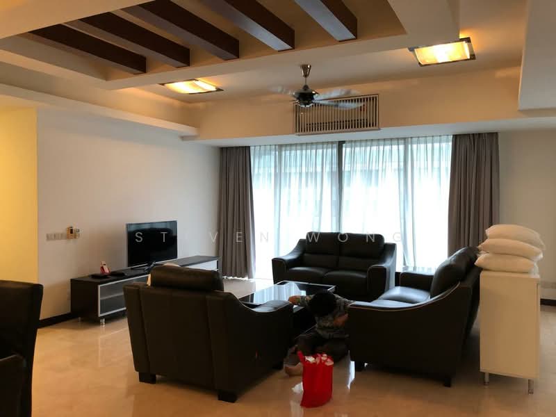 Condominium for Sale at 2 Hampshire - Steven Wong - Living Room - PropertyGuru.com.my