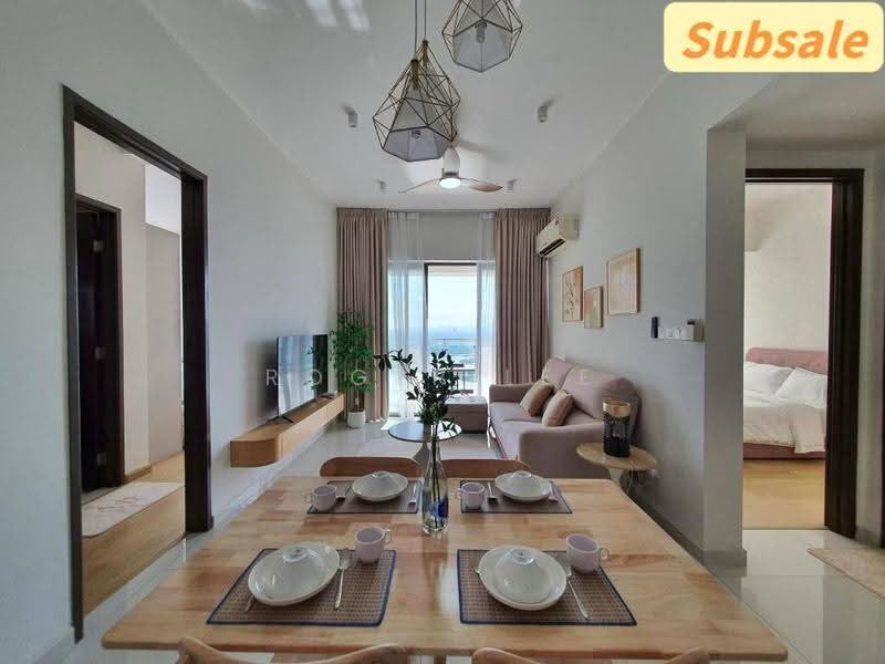 Service Residence for Sale at R&F Princess Cove Phase 1 - Roger Lee - Living Room - PropertyGuru.com.my