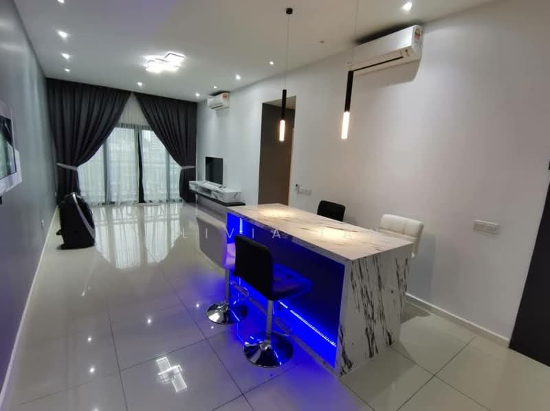 Service Residence for Sale at Suria Residence - Olivia Tan - Living Room - PropertyGuru.com.my