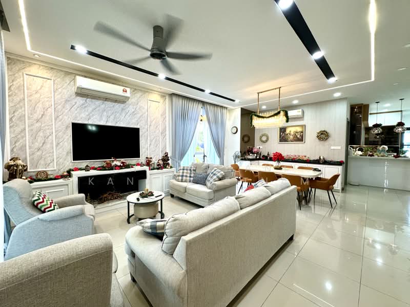 Rumah Teres 2 Tingkat untuk Dijual di Setia Eco Templer (Rawang) - Thevaraani Kanagaretnam - Living Room - PropertyGuru.com.my