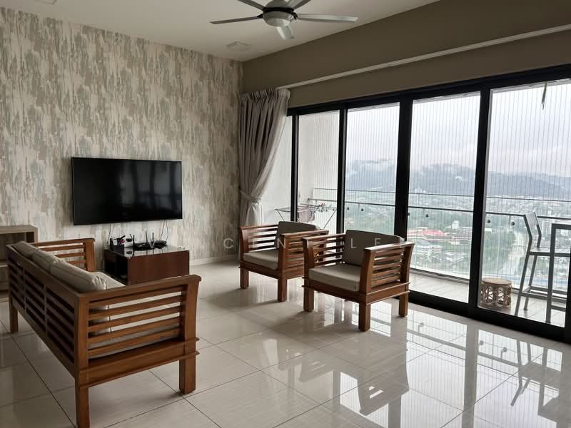 Servis Apartment untuk Disewa di The Elements - Vincent Lee - Living Room - PropertyGuru.com.my