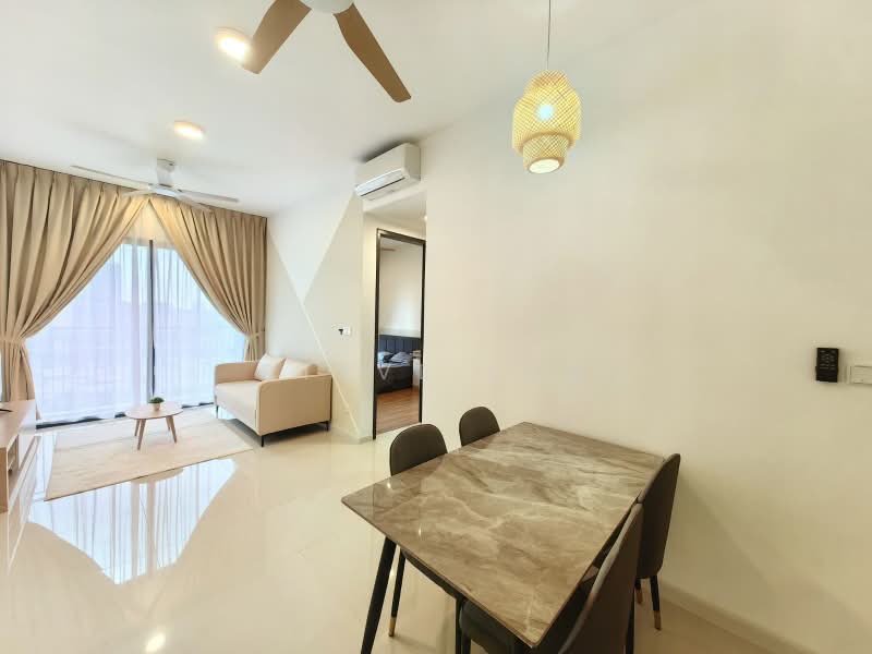 Servis Apartment untuk Disewa di Sunway Velocity TWO - Steve Loh - Living Room - PropertyGuru.com.my