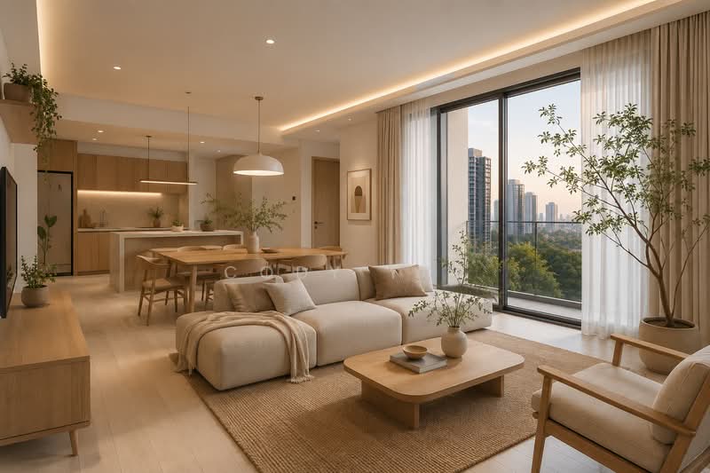 Condominium for Sale at Taman OUG - Cody Yap - Living Room - PropertyGuru.com.my