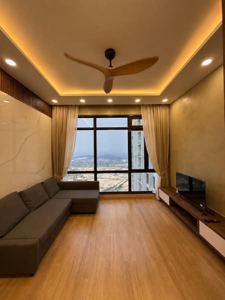 Service Residence for Rent at The Park 2 - Louis . - Living Room - PropertyGuru.com.my
