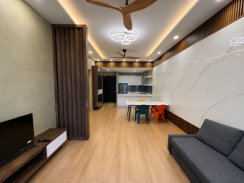 Service Residence for Rent at The Park 2 - Louis . - Living Room - PropertyGuru.com.my