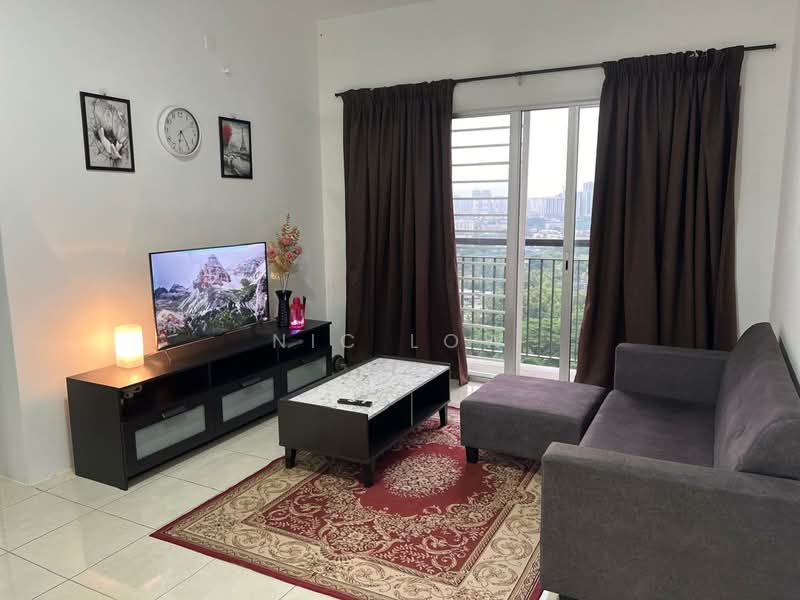Condominium for Rent at Platinum Splendor Residence - Nic Low - Living Room - PropertyGuru.com.my