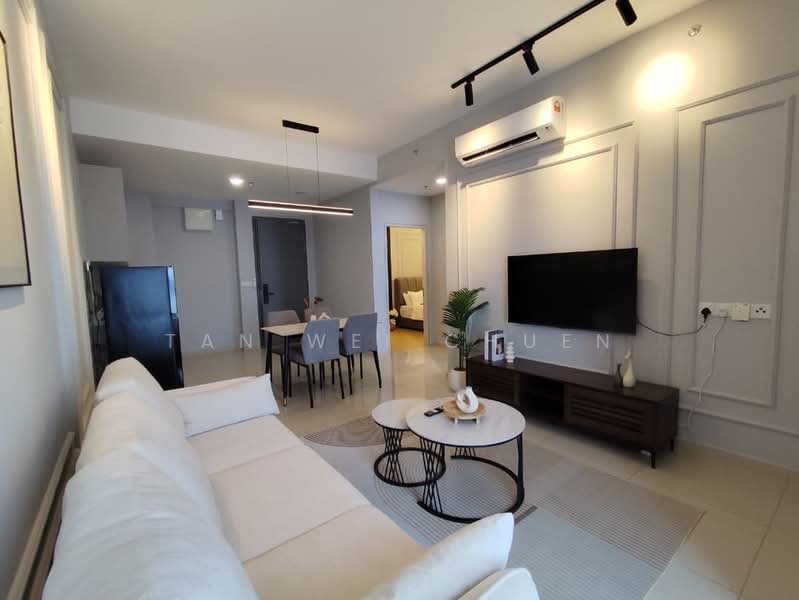 Servis Apartment untuk Disewa di BeCentral @ i-City - Tan Wei Chuen - Living Room - PropertyGuru.com.my
