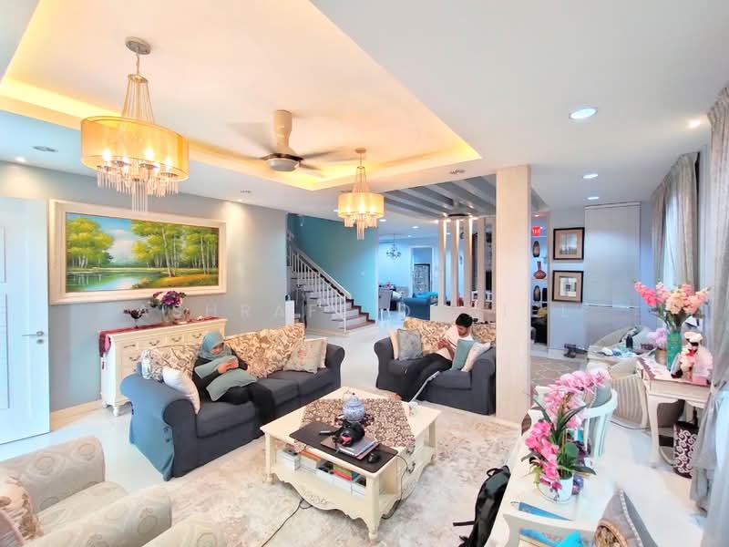 Semi-Detached House for Sale in Seksyen U9 (Shah Alam) - Ashraff Daniel - Living Room - PropertyGuru.com.my