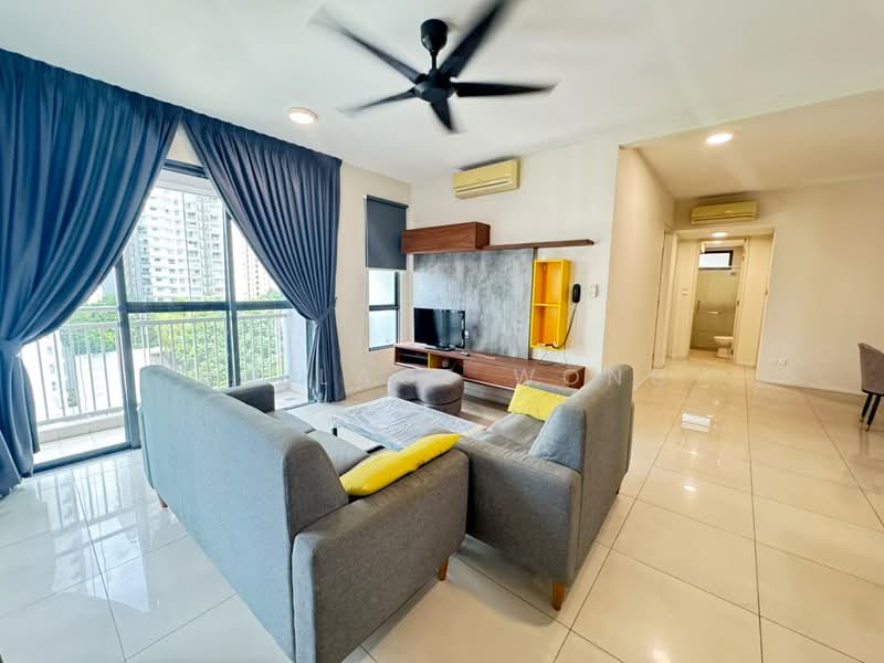 Condominium for Rent at Casa Kiara II - Wallace Wong - Living Room - PropertyGuru.com.my
