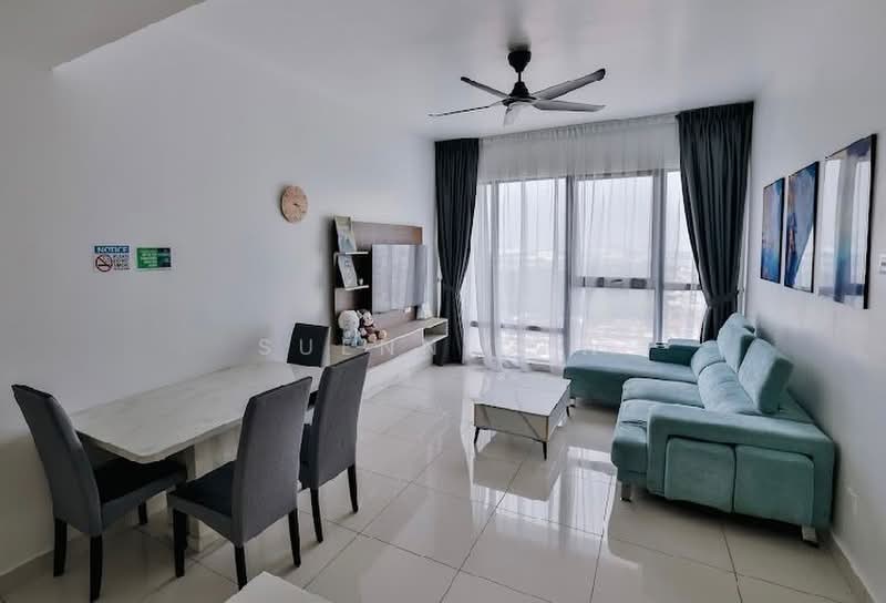 Service Residence for Rent at Southkey Mosaic - Suenn Low - Living Room - PropertyGuru.com.my