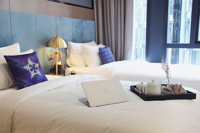 Service Residence for Rent at Star Residences One - Tim Siow - Bedroom - PropertyGuru.com.my