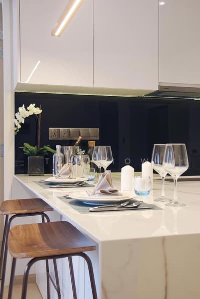 Service Residence for Rent at Star Residences One - Tim Siow - Kitchen - PropertyGuru.com.my