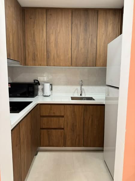 Service Residence for Rent at Quinn Residence - Nicole Goh - Kitchen - PropertyGuru.com.my