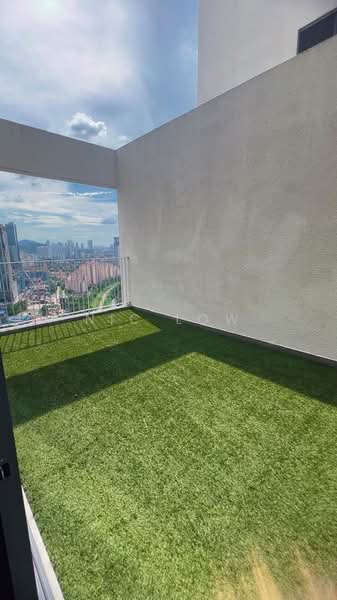 Service Residence for Sale at The Era @ Duta North - Nic Low - Balcony - PropertyGuru.com.my